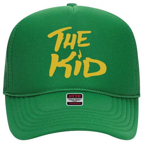 THE KID Green Trucker Hat